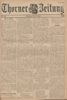 Thorner Zeitung. 1899, Nr. 177 (30 Juli) - Zweites Blatt