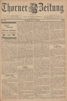 Thorner Zeitung : Begründet 1760. 1899, Nr. 178 (1 August)
