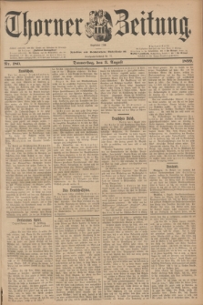Thorner Zeitung : Begründet 1760. 1899, Nr. 180 (3 August) + dod.