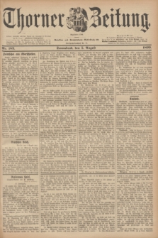 Thorner Zeitung : Begründet 1760. 1899, Nr. 182 (5 August)
