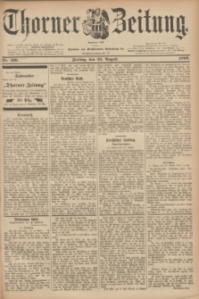 Thorner Zeitung : Begründet 1760. 1899, Nr. 199 (25 August)