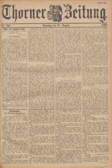Thorner Zeitung. 1899, Nr. 201 (27 August) - Zweites Blatt