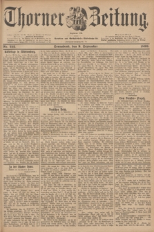 Thorner Zeitung : Begründet 1760. 1899, Nr. 212 (9 September)