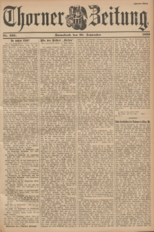 Thorner Zeitung. 1899, Nr. 230 (30 September) - Zweites Blatt