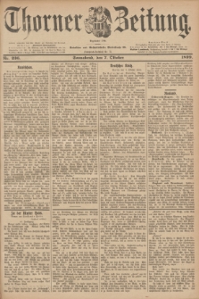 Thorner Zeitung : Begründet 1760. 1899, Nr. 236 (7 Oktober) + dod.