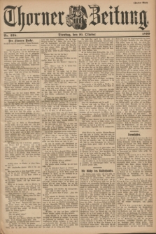 Thorner Zeitung. 1899, Nr. 238 (10 Oktober) - Zweites Blatt