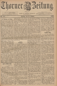 Thorner Zeitung : Begründet 1760. 1899, Nr. 241 (13 Oktober) + dod.