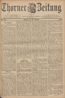 Thorner Zeitung : Begründet 1760. 1899, Nr. 247 (20 Oktober)