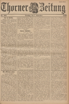 Thorner Zeitung. 1899, Nr. 262 (7 November) - Zweites Blatt