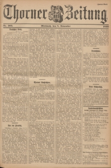 Thorner Zeitung. 1899, Nr. 263 (8 November) - Zweites Blatt