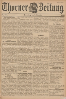 Thorner Zeitung. 1899, Nr. 264 (9 November) - Zweites Blatt