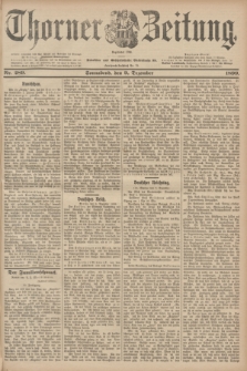 Thorner Zeitung : Begründet 1760. 1899, Nr. 289 (9 Dezember)