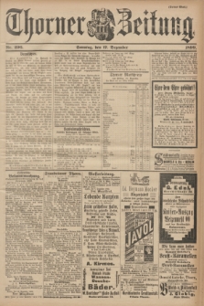 Thorner Zeitung : Begründet 1760. 1899, Nr. 296 (17 Dezember) - Drittes Blatt