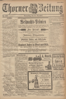 Thorner Zeitung : Begründet 1760. 1899, Nr. 299 (21 Dezember) - Zweites Blatt