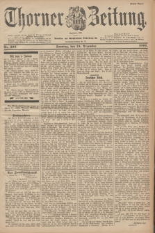 Thorner Zeitung : Begründet 1760. 1899, Nr. 302 (24 Dezember) - Erstes Blatt