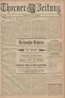Thorner Zeitung : Begründet 1760. 1899, Nr. 302 (24 Dezember) - Zweites Blatt