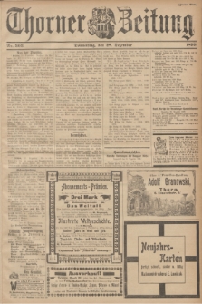 Thorner Zeitung : Begründet 1760. 1899, Nr. 303 (29 Dezember) - Zweites Blatt + dod.