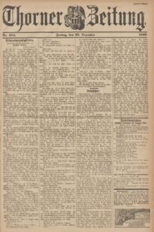 Thorner Zeitung : Begründet 1760. 1899, Nr. 304 (29 Dezember) - Zweites Blatt