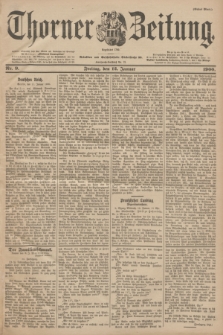 Thorner Zeitung : Begründet 1760. 1900, Nr. 9 (12 Januar) - Erstes Blatt