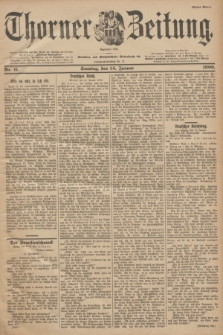 Thorner Zeitung : Begründet 1760. 1900, Nr. 11 (14 Januar) - Erstes Blatt