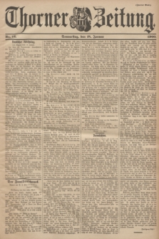 Thorner Zeitung. 1900, Nr. 14 (18 Januar) - Zweites Blatt