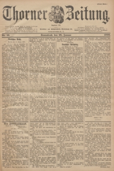 Thorner Zeitung : Begründet 1760. 1900, Nr. 16 (20 Januar) - Erstes Blatt