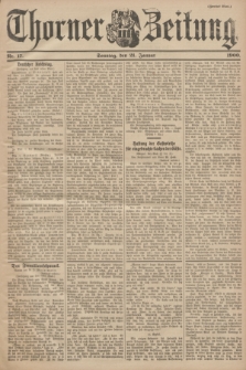 Thorner Zeitung. 1900, Nr. 17 (21 Januar) - Zweites Blatt