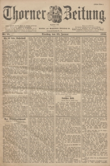 Thorner Zeitung : Begründet 1760. 1900, Nr. 18 (23 Januar) - Erstes Blatt