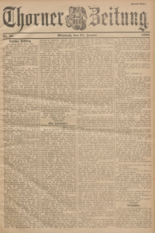 Thorner Zeitung. 1900, Nr. 19 (24 Januar) - Zweites Blatt
