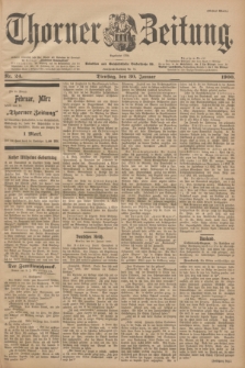 Thorner Zeitung : Begründet 1760. 1900, Nr. 24 (30 Januar) - Erstes Blatt