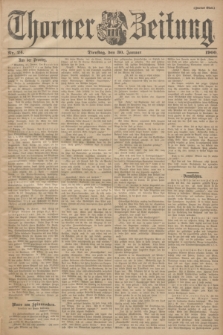 Thorner Zeitung. 1900, Nr. 24 (30 Januar) - Zweites Blatt