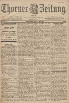 Thorner Zeitung : Begründet 1760. 1900, Nr. 26 (1 Februar) - Erstes Blatt