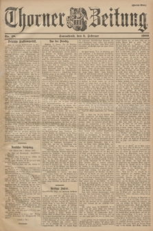 Thorner Zeitung. 1900, Nr. 28 (3 Februar) - Zweites Blatt