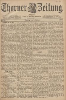 Thorner Zeitung : Begründet 1760. 1900, Nr. 30 (6 Februar) - Erstes Blatt