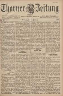 Thorner Zeitung : Begründet 1760. 1900, Nr. 37 (14 Februar) - Erstes Blatt