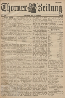 Thorner Zeitung. 1900, Nr. 37 (14 Februar) - Zweites Blatt