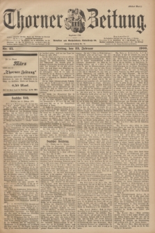 Thorner Zeitung : Begründet 1760. 1900, Nr. 45 (23 Februar) - Erstes Blatt