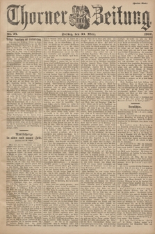 Thorner Zeitung. 1900, Nr. 75 (30 März) - Zweites Blatt