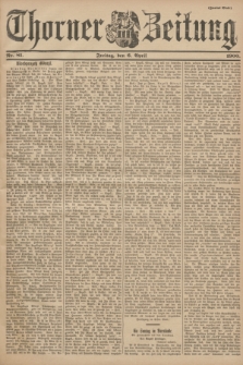 Thorner Zeitung. 1900, Nr. 81 (6 April) - Zweites Blatt