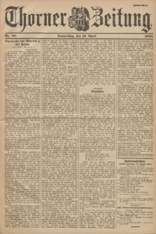 Thorner Zeitung. 1900, Nr. 86 (12 April) - Zweites Blatt