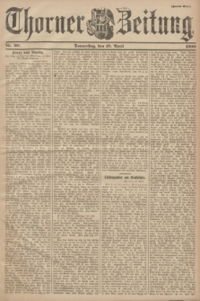 Thorner Zeitung. 1900, Nr. 90 (19 April) - Zweites Blatt