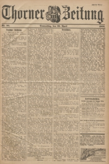 Thorner Zeitung : Begründet 1760. 1900, Nr. 96 (26 April) - Zweites Blatt