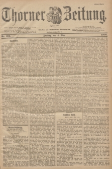 Thorner Zeitung : Begründet 1760. 1900, Nr. 103 (4 Mai) - Erstes Blatt