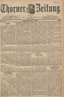 Thorner Zeitung : Begründet 1760. 1900, Nr. 104 (5 Mai) - Erstes Blatt