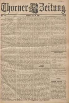 Thorner Zeitung. 1900, Nr. 105 (6 Mai) - Zweites Blatt