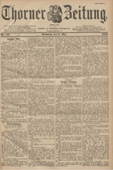 Thorner Zeitung : Begründet 1760. 1900, Nr. 107 (9 Mai) - Erstes Blatt