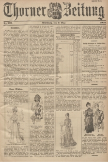 Thorner Zeitung. 1900, Nr. 107 (9 Mai) - Zweites Blatt