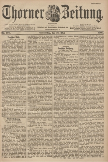 Thorner Zeitung : Begründet 1760. 1900, Nr. 108 (10 Mai) - Erstes Blatt