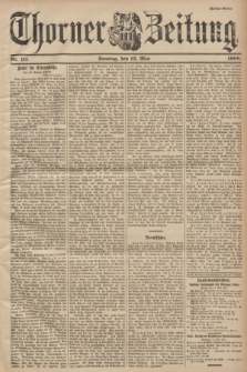 Thorner Zeitung. 1900, Nr. 111 (13 Mai) - Drittes Blatt
