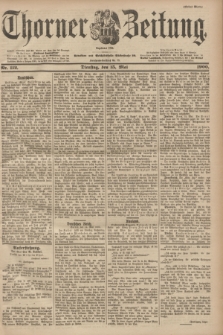 Thorner Zeitung : Begründet 1760. 1900, Nr. 112 (15 Mai) - Erstes Blatt
